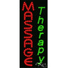 LED Sign - Massage Therapy / 27"H x 11"W x 1"D