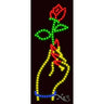 LED Sign - Nails / 27"H x 11"W x 1"D