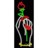 LED Sign - Nails / 27"H x 11"W x 1"D