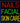 LED Sign - Nails Facial Skin Care / 27"H x 27"W x 1"D