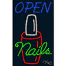 LED Sign - Nails Open / 32"H x 20"W x 1"D