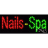 LED Sign - Nails Spa / 8"H x 20"W x 1"D