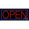 LED Sign - Open / 11"H x 27"W x 1"D