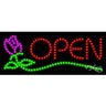 LED Sign - Open / 11"H x 27"W x 1"D