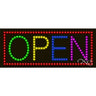 LED Sign - Open / 11"H x 27"W x 1"D