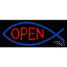 LED Sign - Open / 11"H x 27"W x 1"D