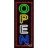 LED Sign - Open / 27"H x 11"W x 1"D