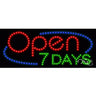 LED Sign - Open 7 Days / 11"H x 27"W x 1"D