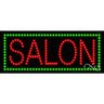 LED Sign - Salon / 11"H x 27"W x 1"D
