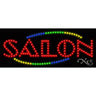 LED Sign - Salon / 11"H x 27"W x 1"D