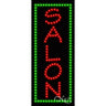 LED Sign - Salon / 27"H x 11"W x 1"D