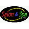 LED Sign - Salon & Spa / 15"H x 27"W x 1"D