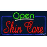 LED Sign - Skin Care Open / 17"H x 32"W x 1"D