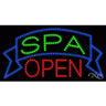 LED Sign - Spa Open / 17"H x 32"W x 1"D