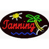 LED Sign - Tanning / 15"H x 27"W x 1"D