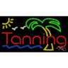LED Sign - Tanning / 17"H x 32"W x 1"D