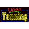 LED Sign - Tanning Open / 17"H x 32"W x 1"D