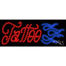 LED Sign - Tattoo / 11"H x 27"W x 1"D