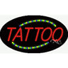 LED Sign - Tattoo / 15"H x 27"W x 1"D