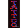 LED Sign - Tattoo / 27"H x 11"W x 1"D
