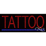LED Sign - Tattoo / 8"H x 20"W x 1"D