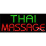 LED Sign - Thai Massage / 11"H x 27"W x 1"D