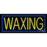 LED Sign - Waxing / 11"H x 27"W x 1"D