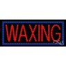 LED Sign - Waxing / 11"H x 27"W x 1"D