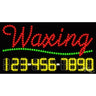 LED Sign - Waxing / 17"H x 32"W x 1"D