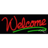 LED Sign - Welcome / 11"H x 27"W x 1"D
