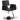 Ledger Modern Heavy-Duty Styling Chair / Black by HANS Equipment