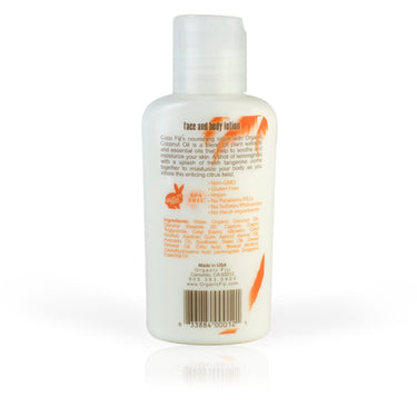 Lemongrass Tangerine Face & Body Lotion Infused with Raw Coconut Oil / 3 oz. / Case of 20 Bottles by Organic Fiji by Organic Fiji