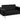 Les Series Reception Love Seat / Black by BIGA