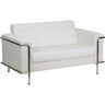 Les Series Reception Love Seat / White by BIGA