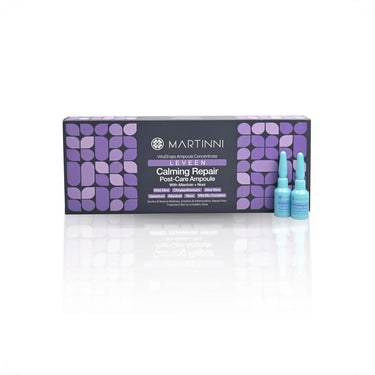 LEVEEN Calming Repair Post-Care Ampoules / Each Ampoule = 0.17 oz. - 5 mL. / 10 Ampoules Per Box X 2 = 20 Ampoules Total by Martinni