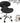 Levitate Stool - VERSA / Middle Height Range 15.5" - 22.5" by Living Earth Crafts