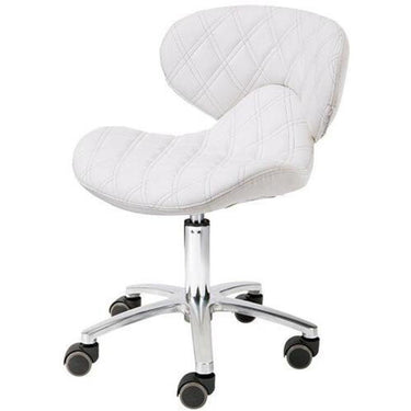 Lexi II Pedicure Technician Stool / Available in Black, Chocolate, White, Gray, as well as 100+ Other Colors! by Whale Spa