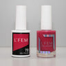 L'Fem Duo - Gel Polish 0.5 oz. + Nail Lacquer 0.5 oz. - #078