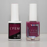 L'Fem Duo - Gel Polish 0.5 oz. + Nail Lacquer 0.5 oz. - #083