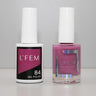 L'Fem Duo - Gel Polish 0.5 oz. + Nail Lacquer 0.5 oz. - #084