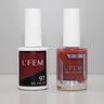 L'Fem Duo - Gel Polish 0.5 oz. + Nail Lacquer 0.5 oz. - #097