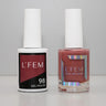 L'Fem Duo - Gel Polish 0.5 oz. + Nail Lacquer 0.5 oz. - #098