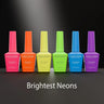 LGND Gel Polish 0.5 oz. - Set 6 Brightest Neon's by Chaun Legend