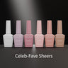 LGND Gel Polish 0.5 oz. - Set 6 Celeb-Fave Sheers by Chaun Legend
