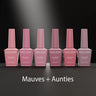LGND Gel Polish 0.5 oz. - Set 6 Mauves + Aunties by Chaun Legend
