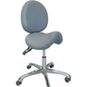 Liana Ergonomic Adjustable Saddle Stool / Grey by Avirra Spa Furnishings