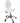 Liana Ergonomic Adjustable Saddle Stool / White by Avirra Spa Furnishings