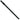 Lip Brush - Black Handle + Black Bristles - 3.3&quot; Long (83.8 mm) / 1,625 Pack