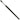 Lip Brush - Black Handle + Black Bristles - 4.25&quot; Long (108 mm) / 750 Pack