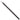 Lip Brush - Black Handle + White Bristles - 3.5" Long (88.9 mm) / 1,750 Pack